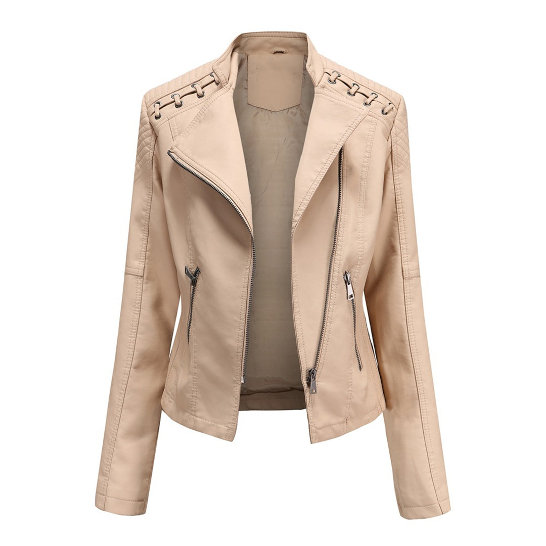 Stylische Lederjacke