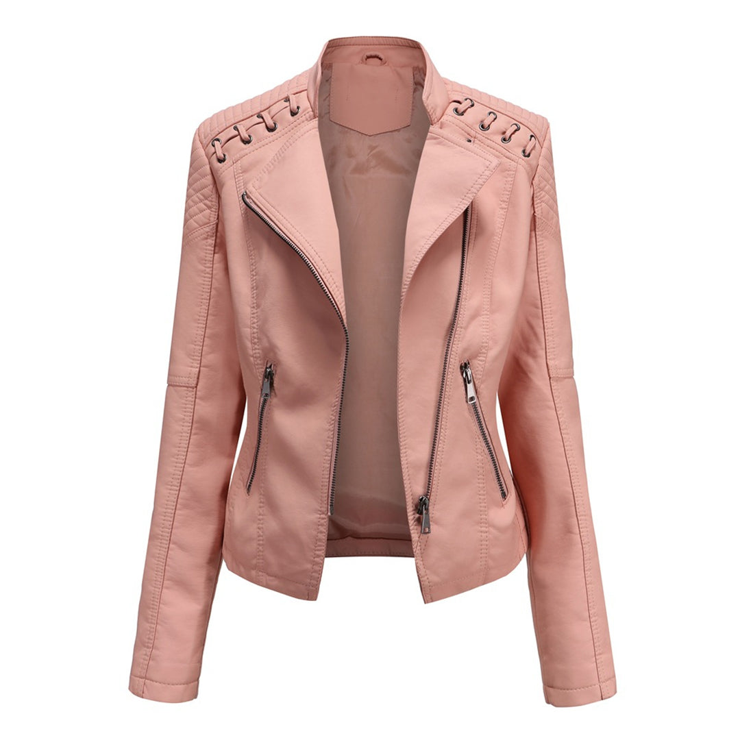 Stylische Lederjacke