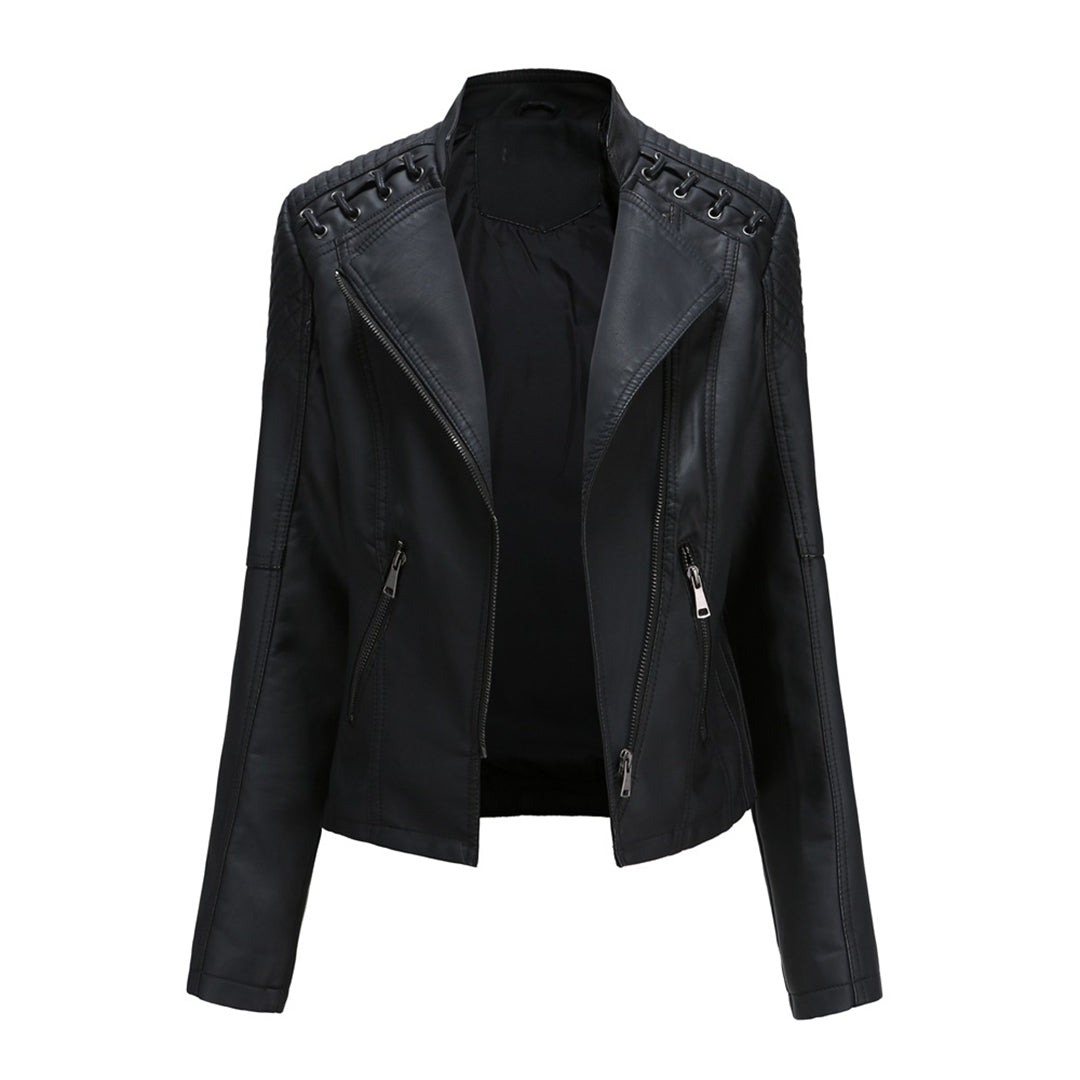 Stylische Lederjacke