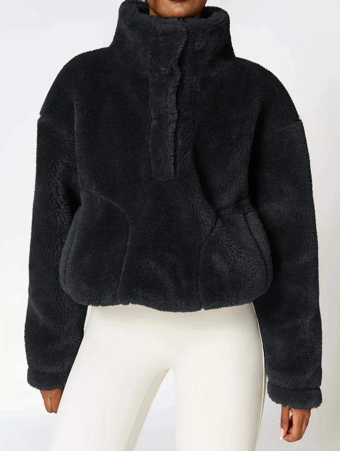 Flauschiges Fleece Sweatshirt