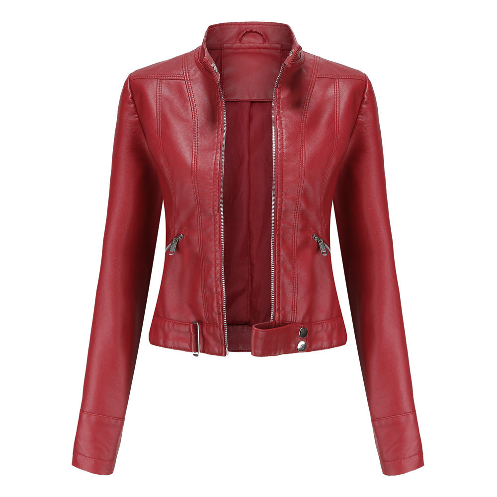 Elegante Lederjacke für Frauen