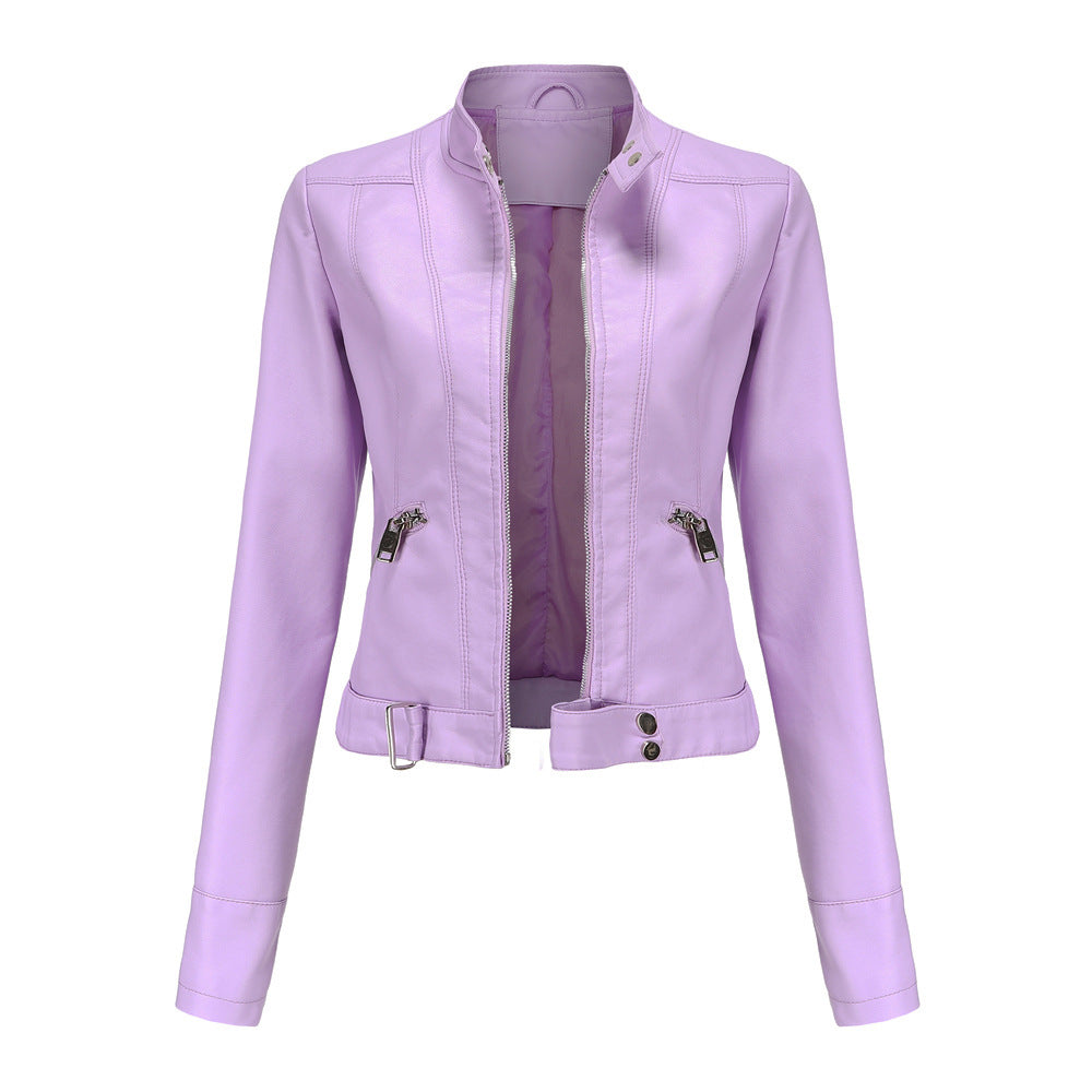 Elegante Lederjacke für Frauen