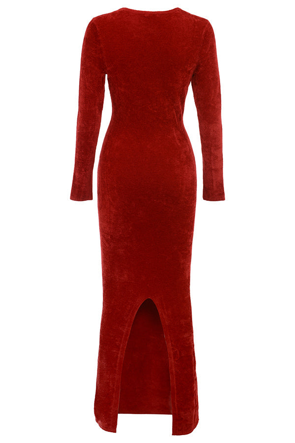 Süßes Kleid aus Scarlett-Chenille