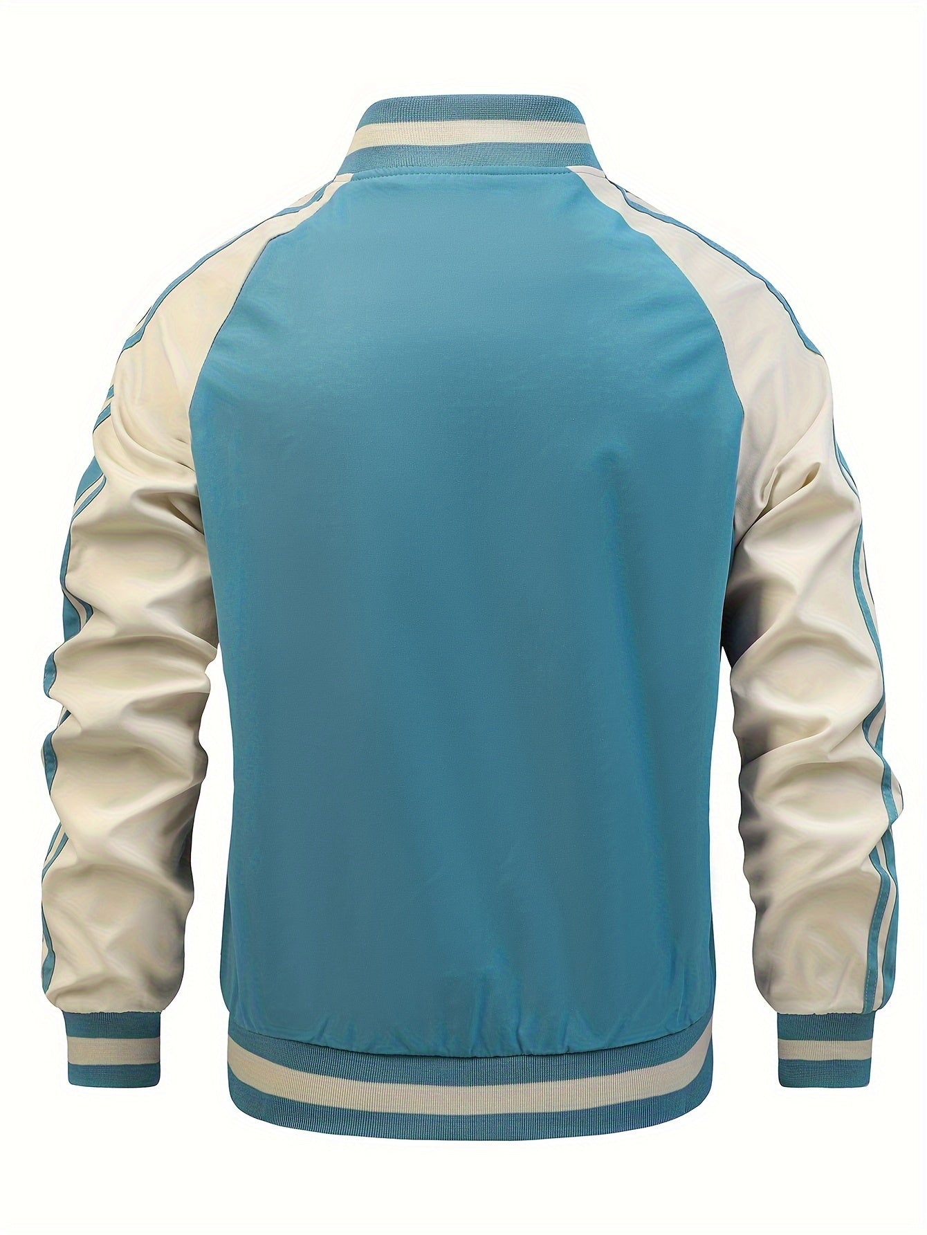 Gestreifte Sportjacke