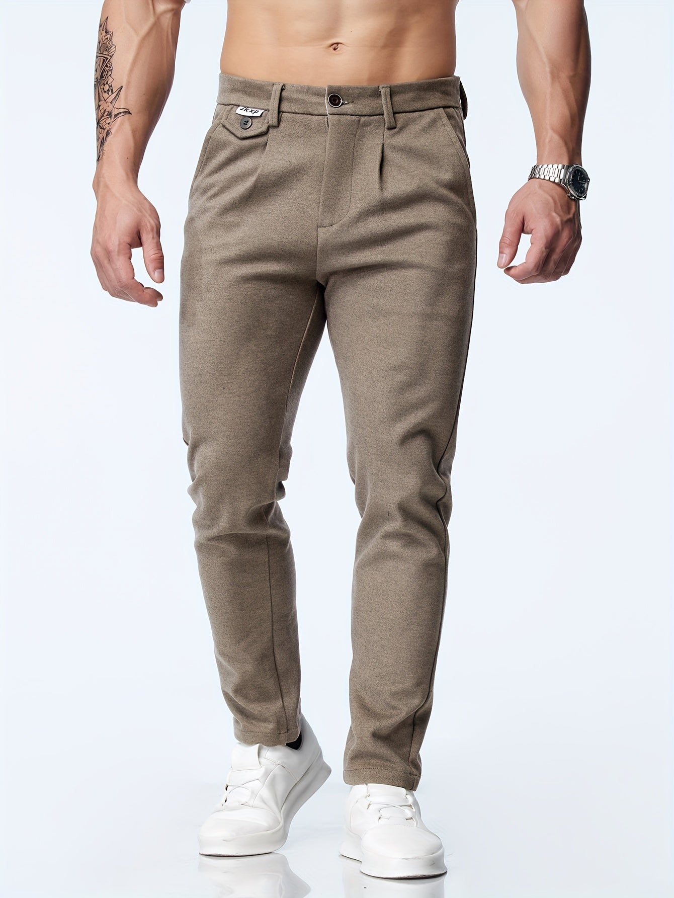 Herren Lässige Stretch Straight Hose