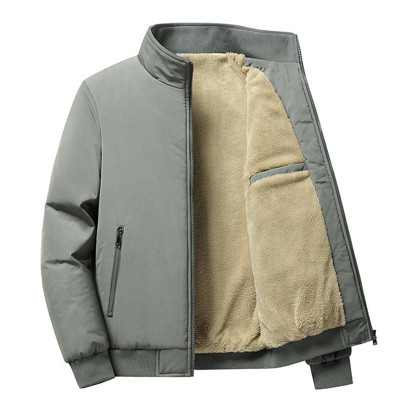 Leichte Jacke mit Fell für Herren