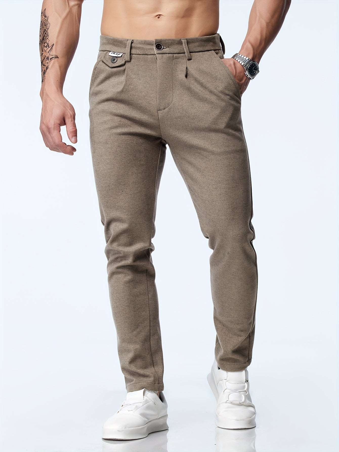 Herren Lässige Stretch Straight Hose