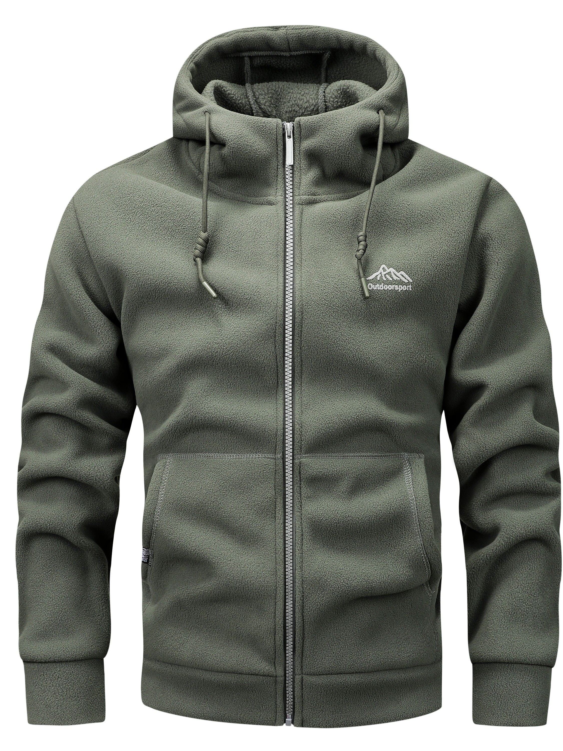 Warme Polarfleecejacke