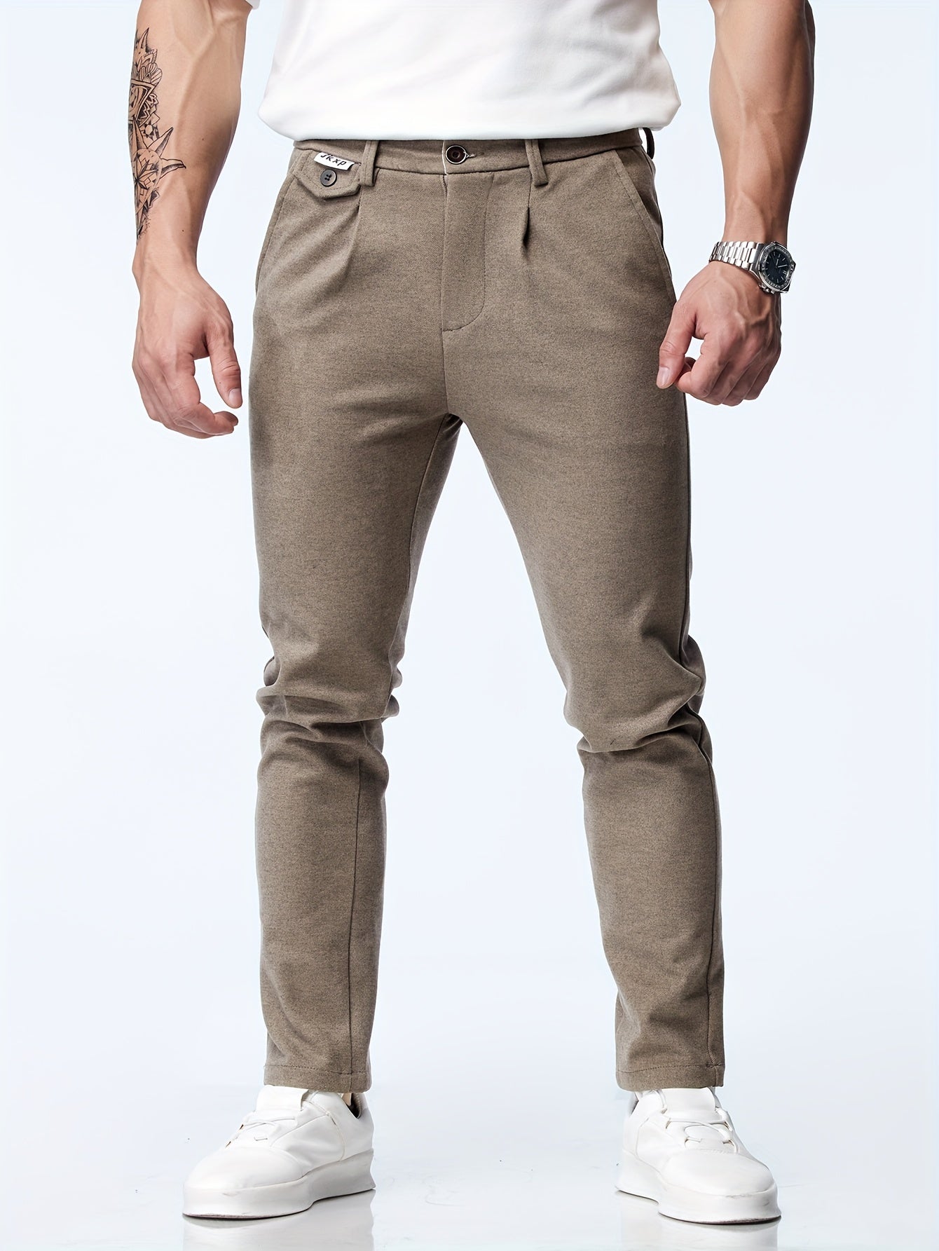 Herren Lässige Stretch Straight Hose