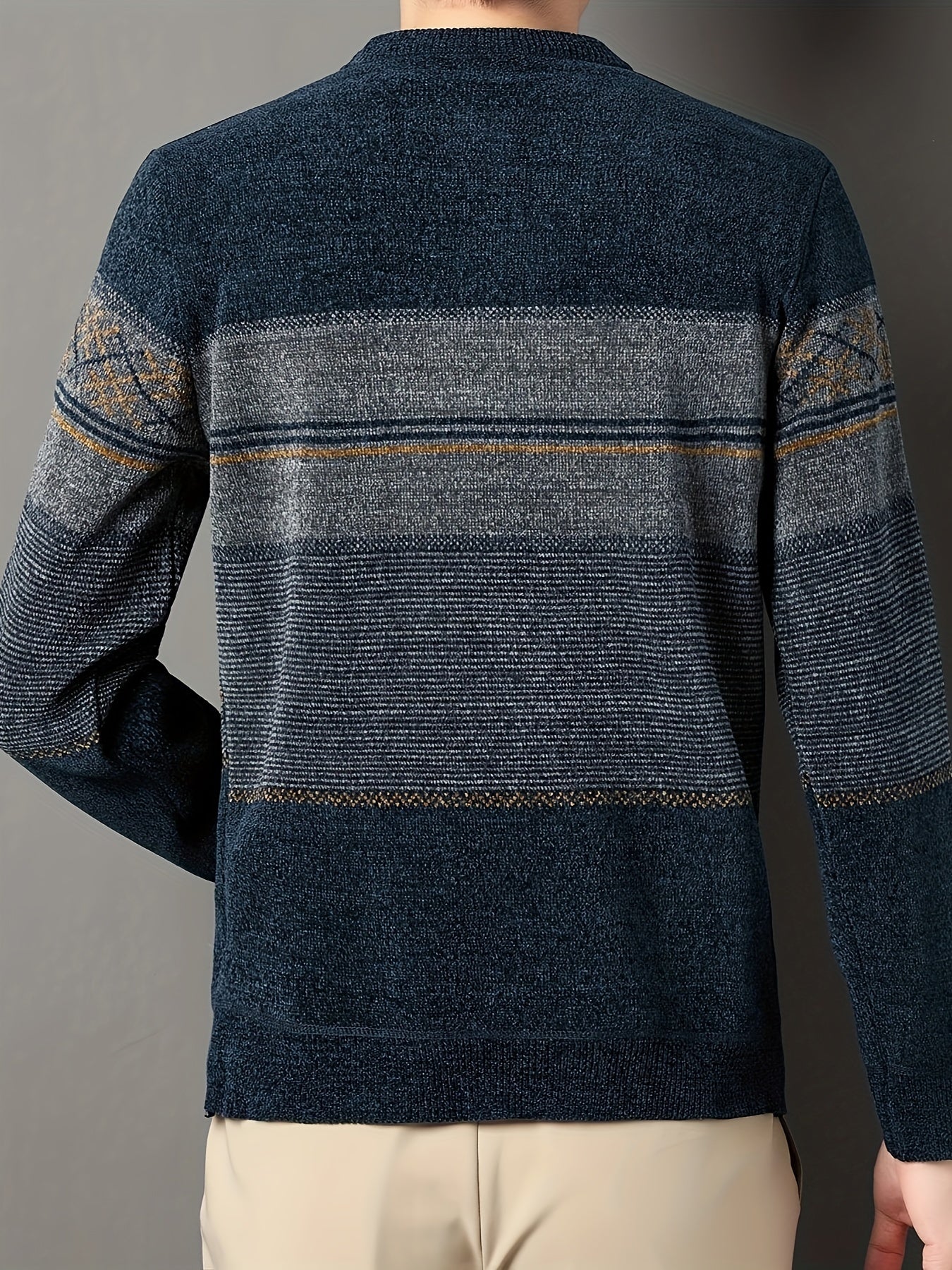 Retro Strickpullover für Herren