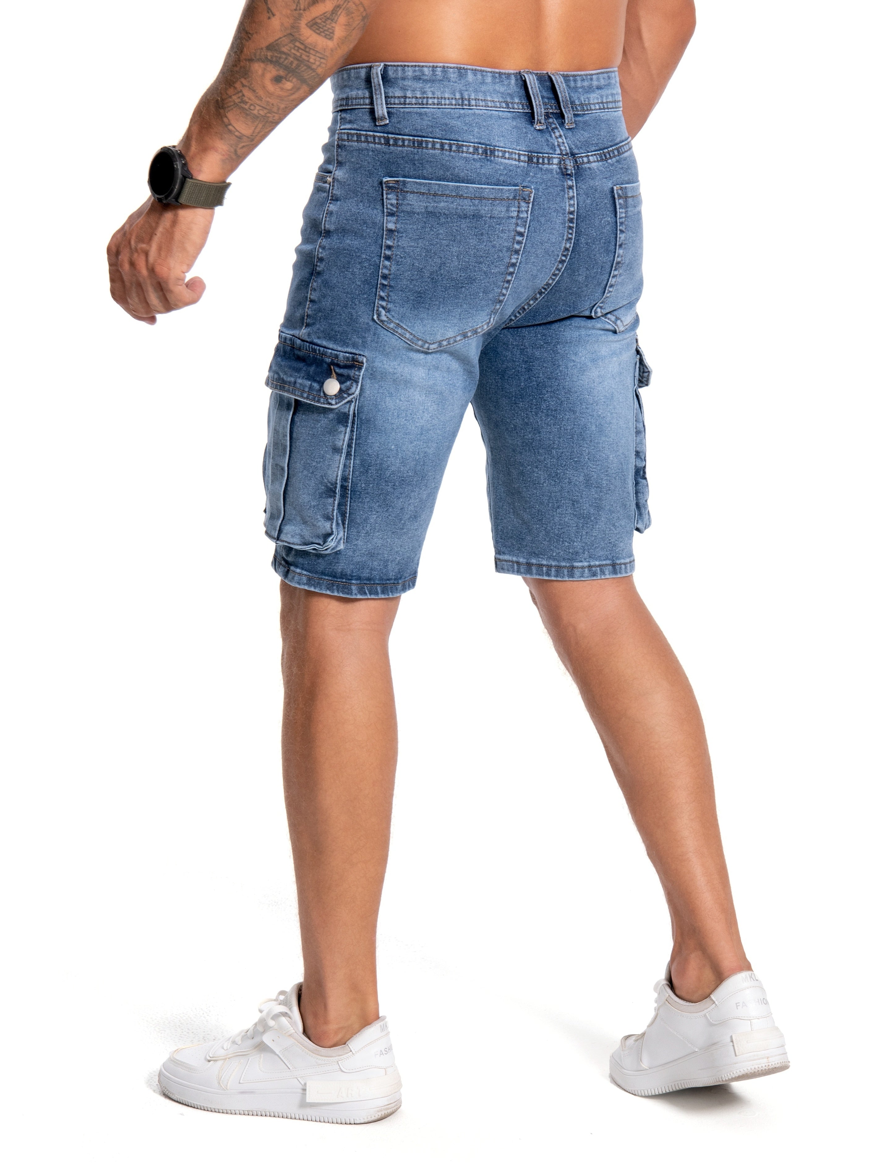 Denim Short mittlerer Stretch für Herren