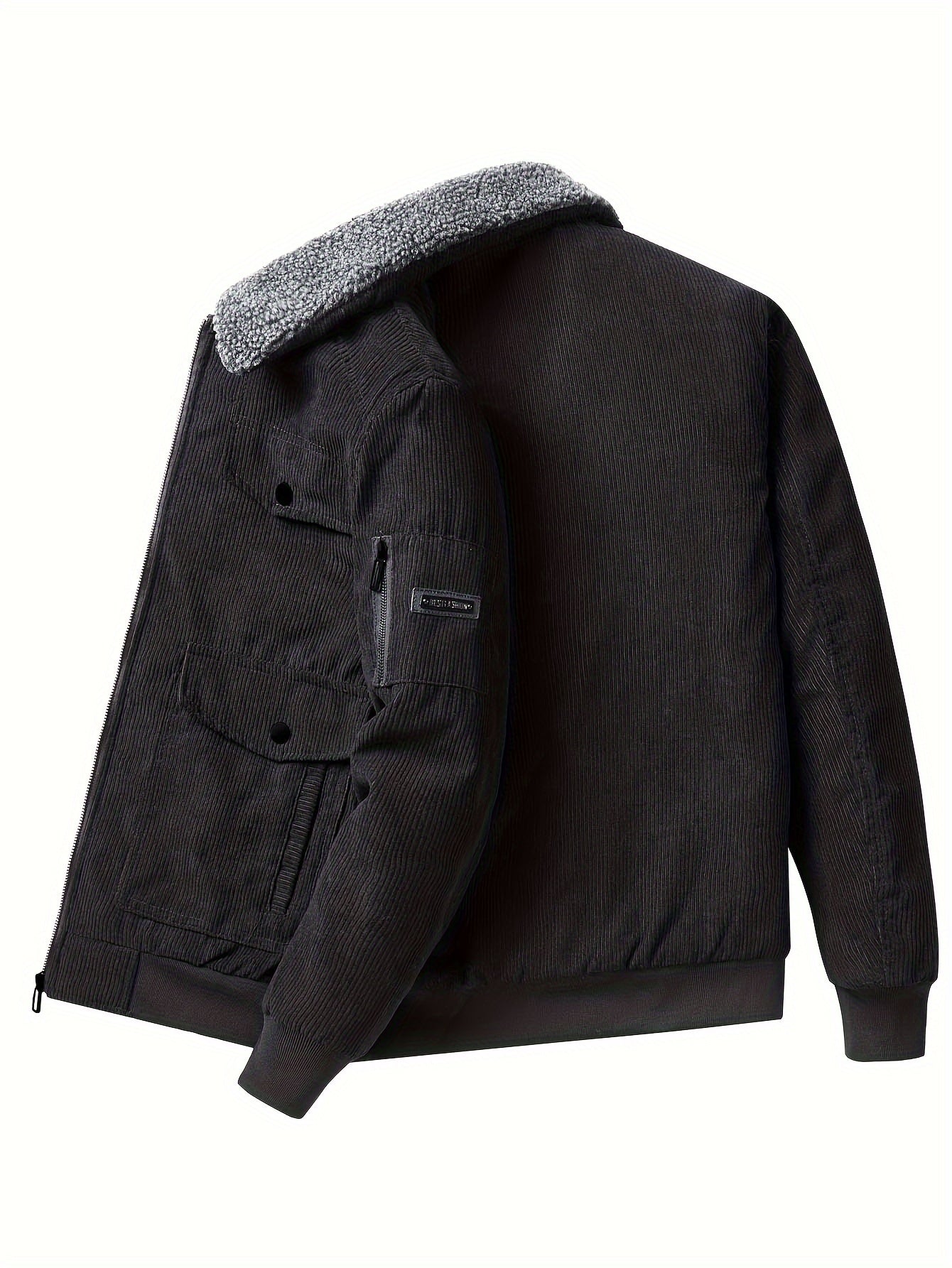 Cord Fleecejacke