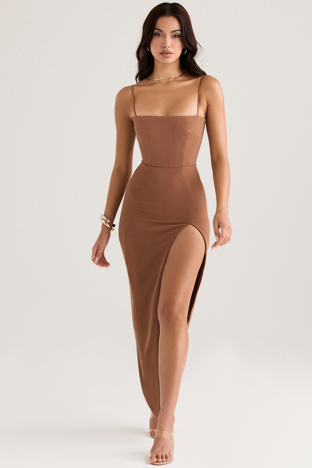 Toast Korsett Maxikleid