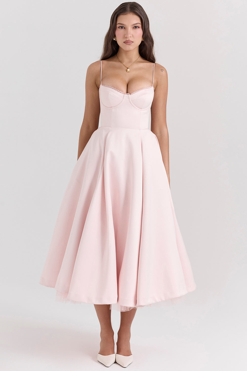 Tule Midi Kleid