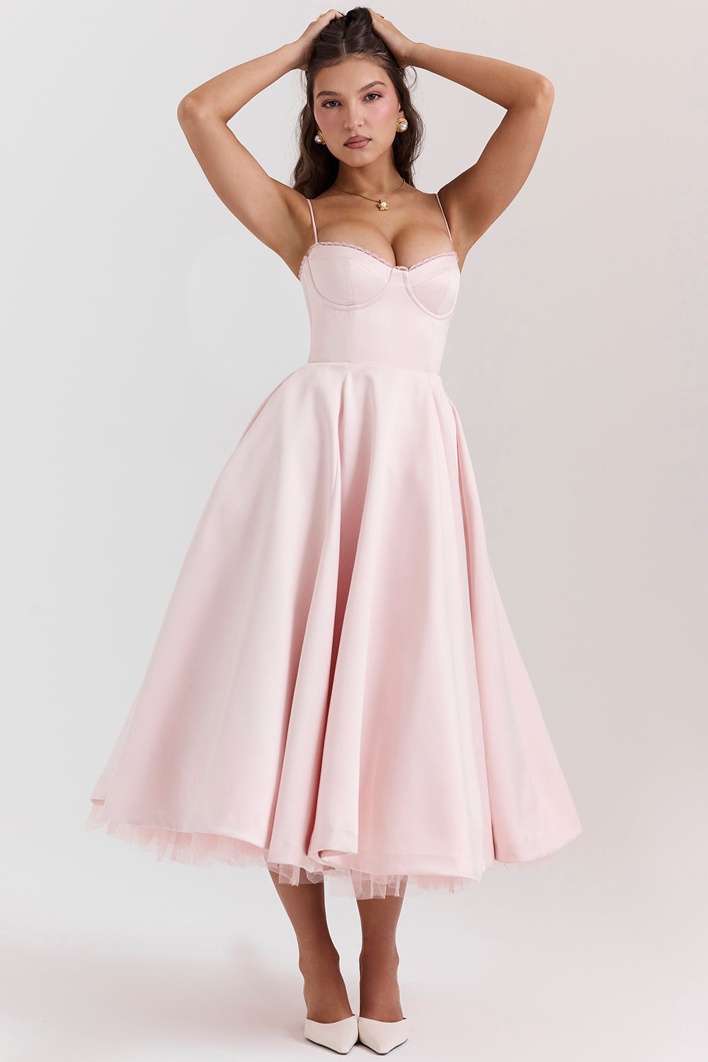 Tule Midi Kleid