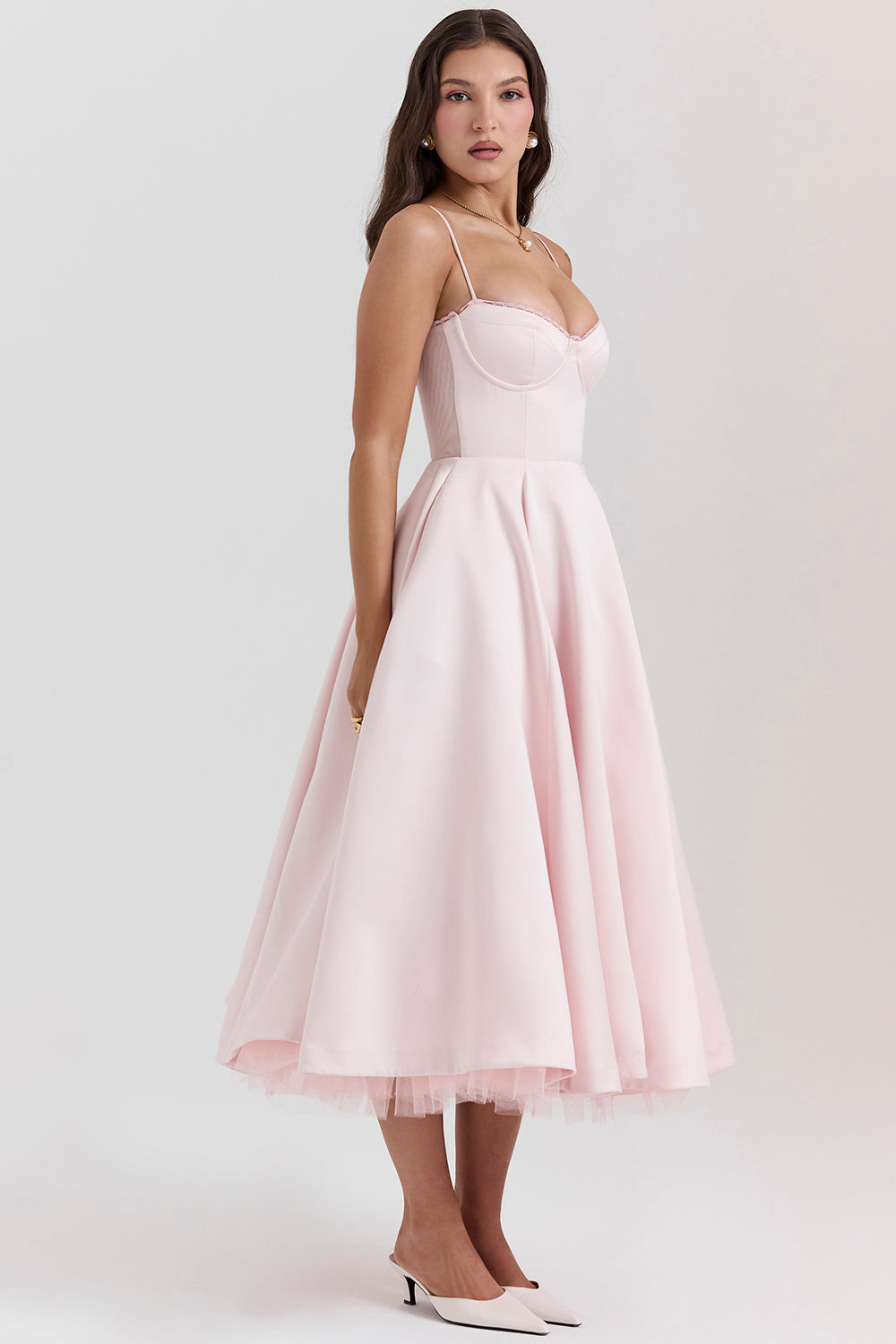 Tule Midi Kleid