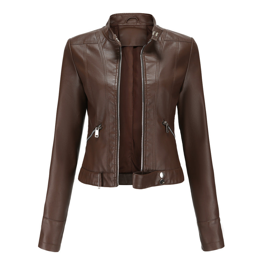 Elegante Lederjacke für Frauen